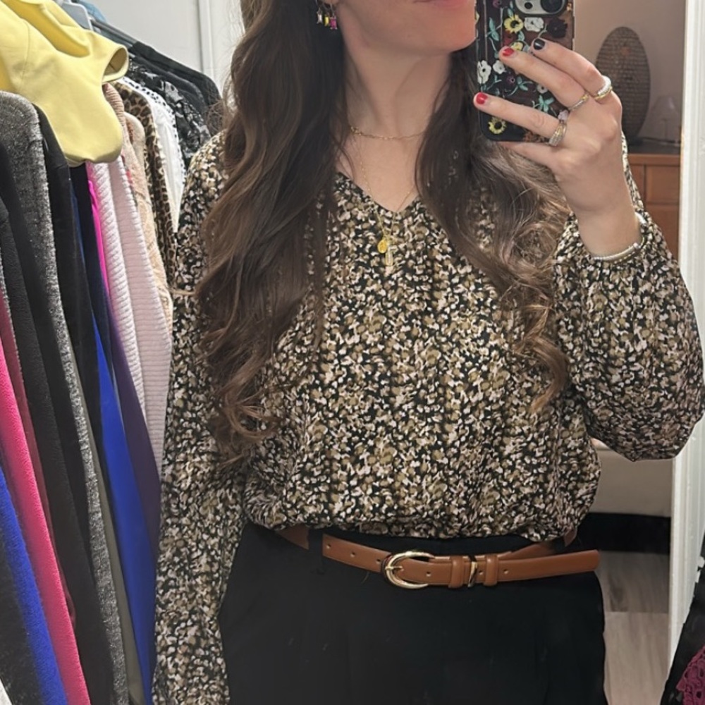 Women's Patterned Blouse
